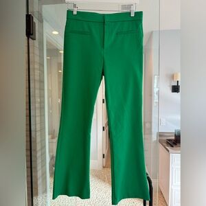 Zara Green Trousers. NWT